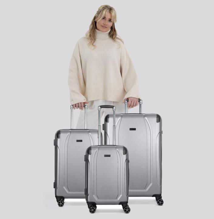 Actual product image Bugatti Valencia 4 wheel suitcase set 3-piece (226 l, XL (from 140l))