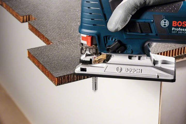 Actual product image Bosch Professional Zubehör PRO Plastics PVC clean T302H Jigsaw blade, 132 mm, 3 pcs.