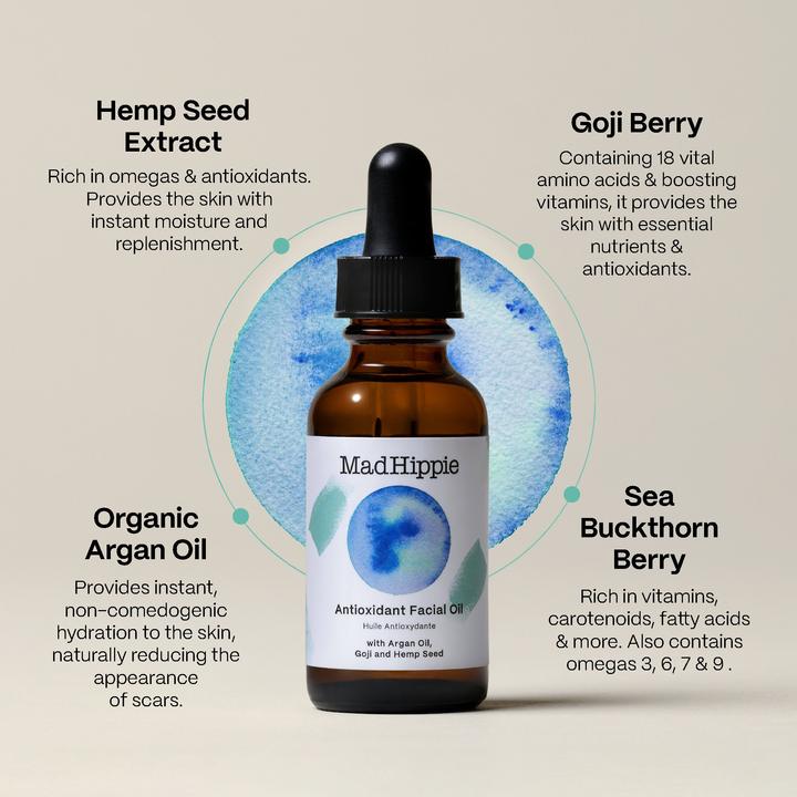 Actual product image MadHippie Antioxidant Facial Oil (30 ml, Face oil)