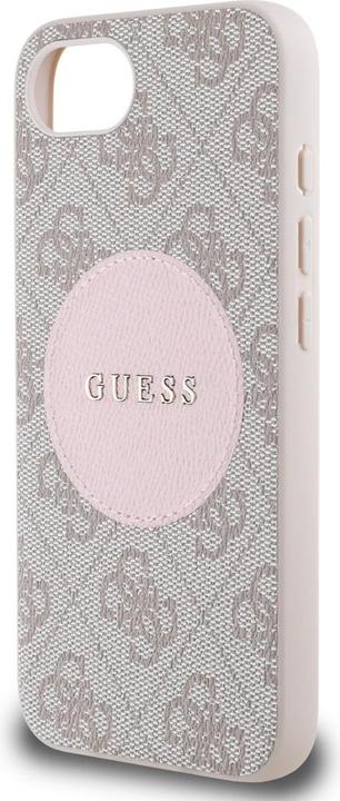 Immagine prodotto Guess - 4G Circle Classic Logo MagSafe (GUHMPSE4P4PGRSGP) - iPhone 16e - Pink (Apple iPhone 16e)