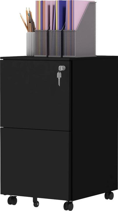 Produktbild Vinsetto Rollcontainer mit 2 verschliessbaren Schubladen