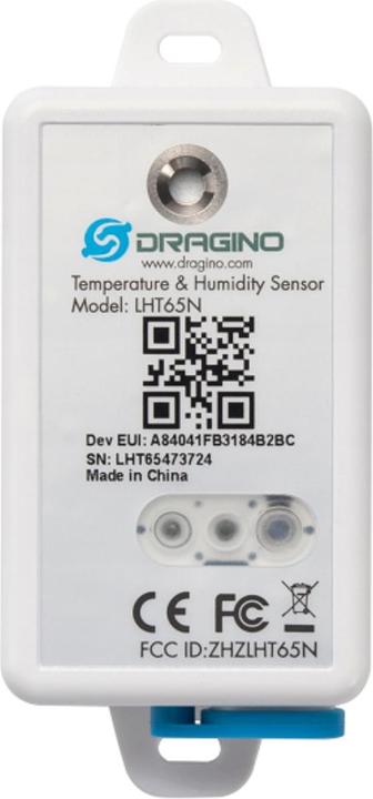 Produktbild Dragino LHT65N E3 LoRaWAN Tempertatur- und Feuchtigkeitssensor (Heizungsaktor)