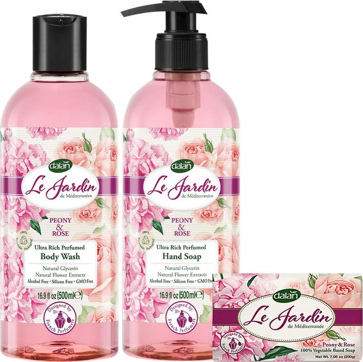 Image du produit Casativo Set de savon de luxe Parfum de rose