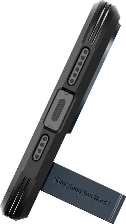 Actual product image Spigen Tough Armor MagSafe, metal slate - iPhone 15 Pro (Apple iPhone 15 Pro)