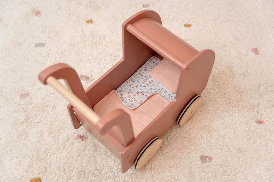 Immagine prodotto Little Olandese - houten Poppenwagen - testo incluso