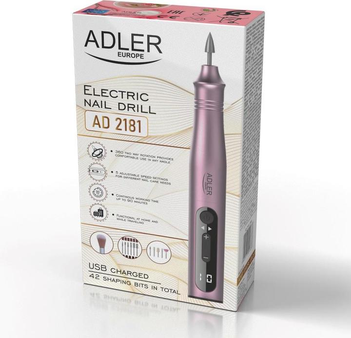 Adler Elektrische nagelboor set