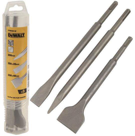 Produktbild DeWalt Set SDSPlus Meissel 3tlg. (250 mm)
