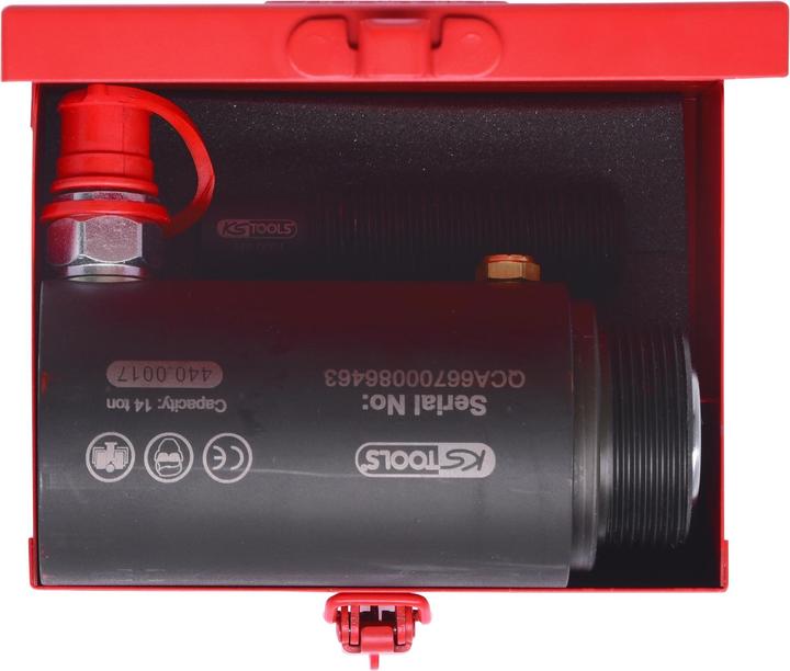 Produktbild KS Tools Kurzhub-Hydraulikzylinder-Satz, 14t, 3-tlg