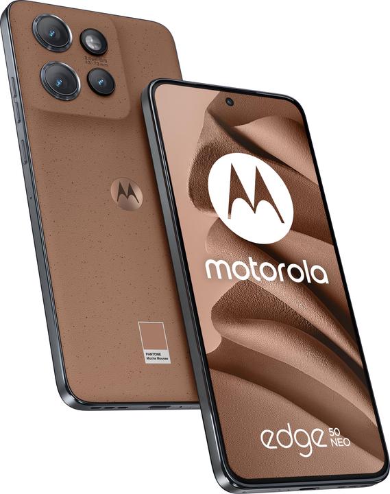 Produktbild Motorola Edge 50 Neo (512 GB, PANTONE Mocha Mousse, 6.36", Dual SIM, 50 Mpx, 5G)