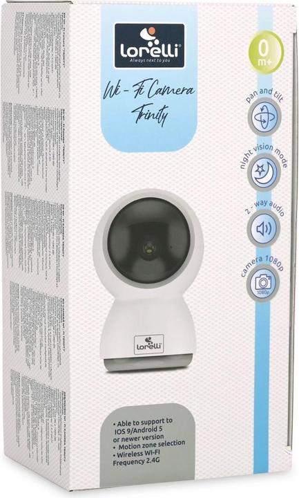 Produktbild Lorelli Babyphone Trinity Wi-Fi-Kamera (Babyphone mit Kamera, 10 m)