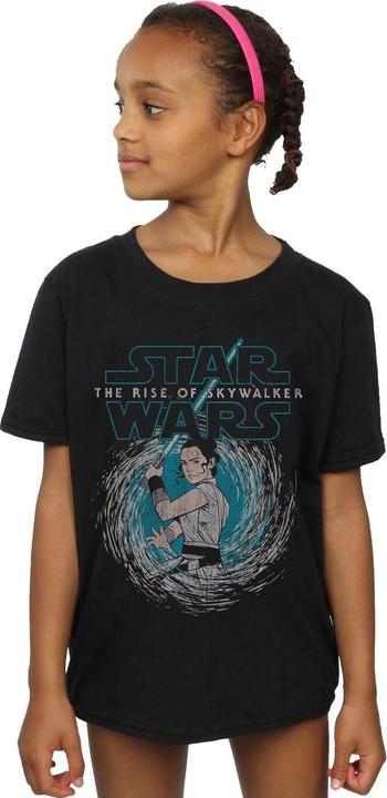 Immagine prodotto Star Wars The Rise Of Skywalker Rey Whirl Maglietta Ragazze (128)