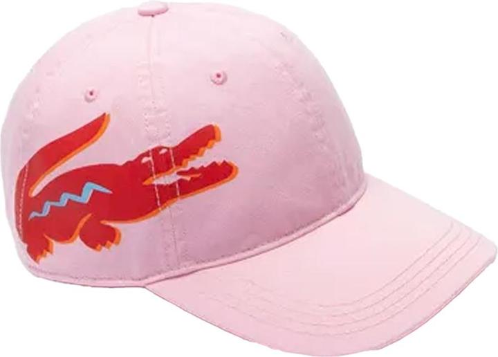 Actual product image Lacoste Crocodile Cotton Baseball Cap (S)