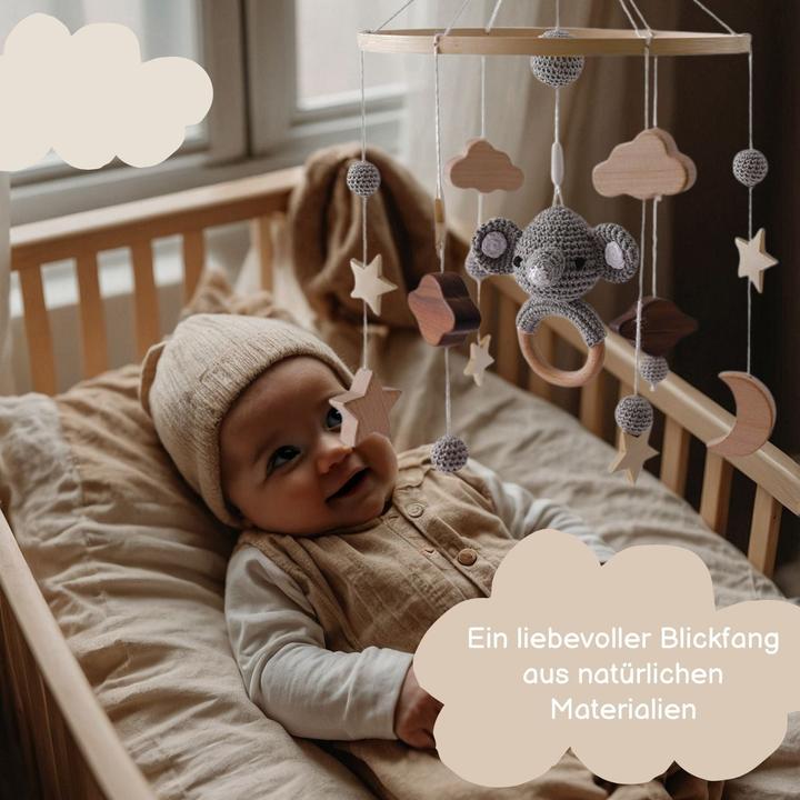 Actual product image Hermex Hängemobile Mobile Schlafmobile Baby Wiege Spielzeug