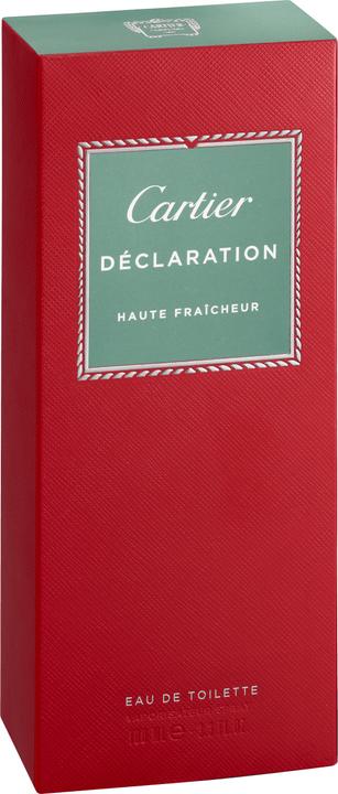 Image du produit Cartier Déclaration Eau de Toilette Haute Fraîcheur Vaporisateur (Eau de toilette, 100 ml)