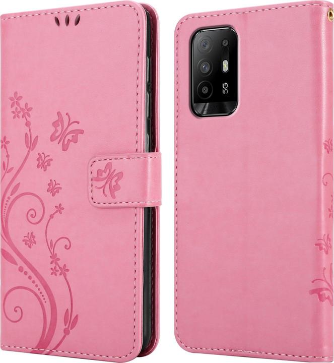 Immagine prodotto Cadorabo Copertina del libro a fiori (Oppo A94 5G)