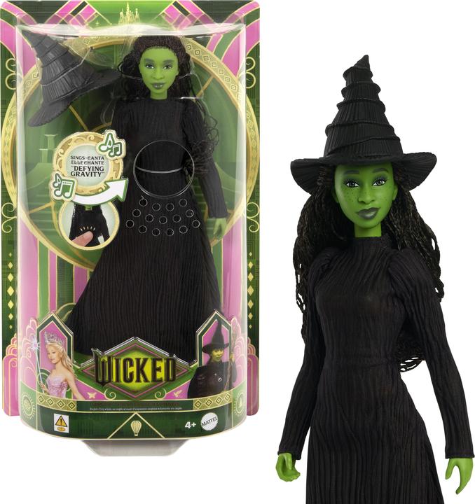 Actual product image Wicked Singende Elphaba-Modepuppe