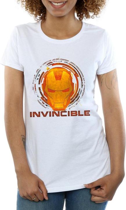 Image du produit - T-shirt IRON MAN INVINCIBLE - Femme (M)