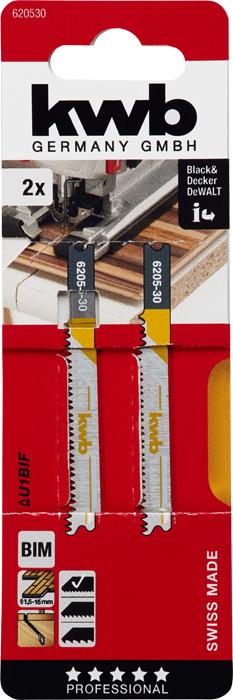 Actual product image kwb Jigger Star jigsaw blades laminate/S30