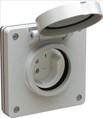 Immagine prodotto Feller Presa di corrente T15 UP bagnata IP55/21 grigio
