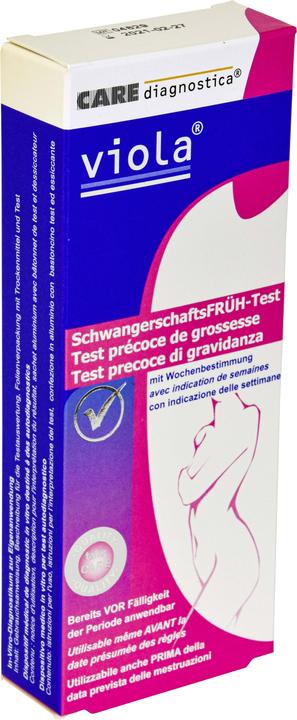 Immagine prodotto Viola Test di gravidanza precoce (1 x)