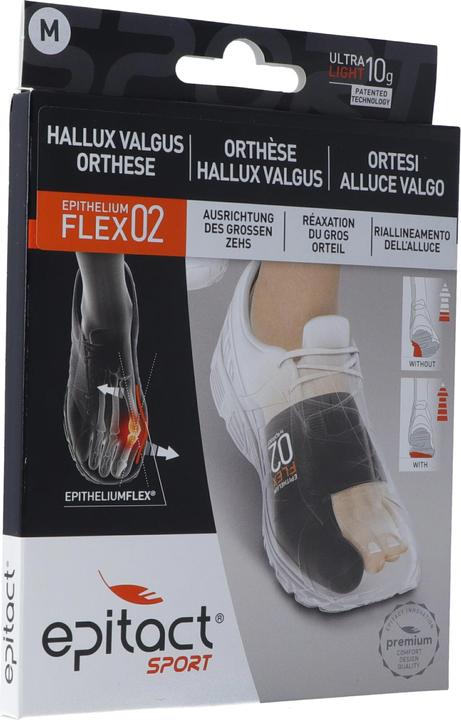 Epitact Sport Hallux Valgus Orthese EpitheliumFlex 02, Gr. M (M)