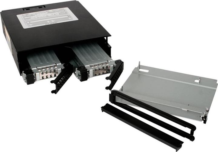 Actual product image Icy Dock MB994IPO-3SB 2-Bay 2.5" Backplane, Slim ODD 5.2"