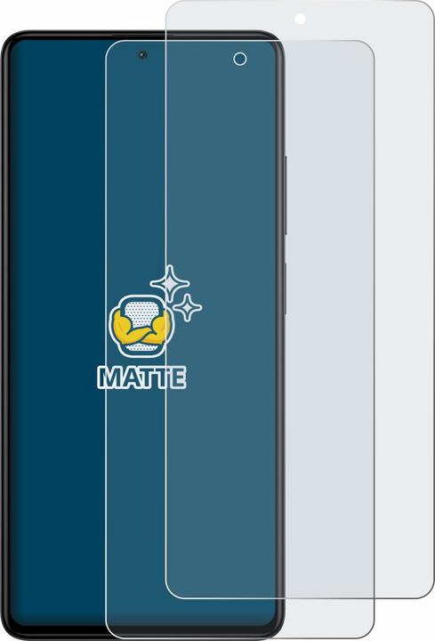 Actual product image BROTECT Anti-glare screen protector matt (2 Piece, Xiaomi Redmi Note 12 Pro+)