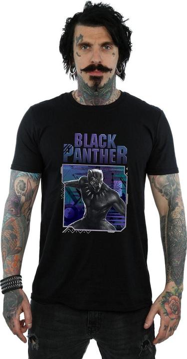 Immagine prodotto Maglietta con stemma tecnico di Black Panther (XL)