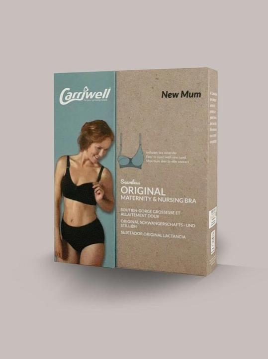 Produktbild Carriwell Still BH Nahtlos schwarz (XL)