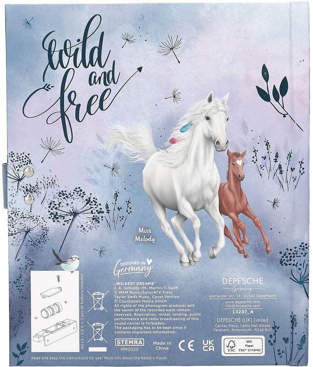 Actual product image Magni Miss Melody (15.5 x 18 cm, Lined, Hardcover)