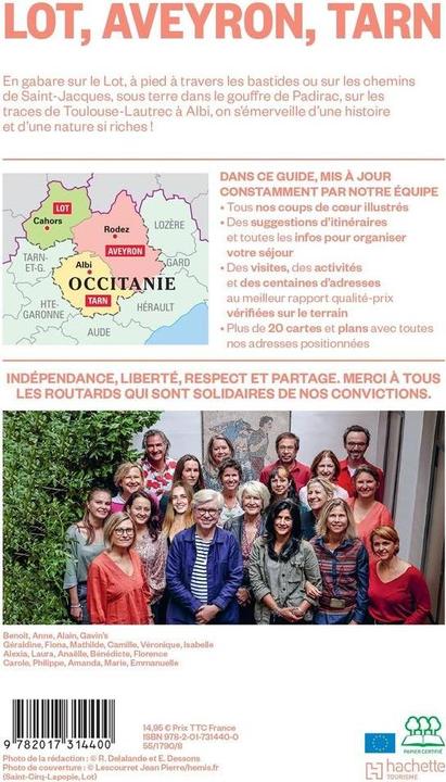 Produktbild Lot, Aveyron, Tarn : Occitanie 2025 2026 (Französisch, Collectif, 2025)