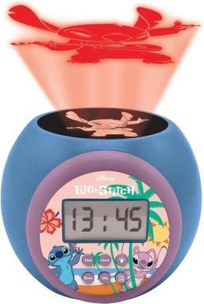 Image du produit Lexibook Horloge d'alarme du projecteur Stitch