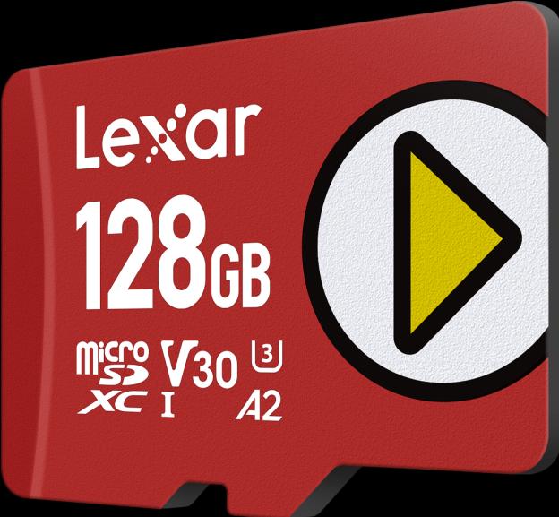 Image du produit Lexar Carte Mémoire Micro Sd Play - 128go (128 Go, microSDXC, UHS-I)