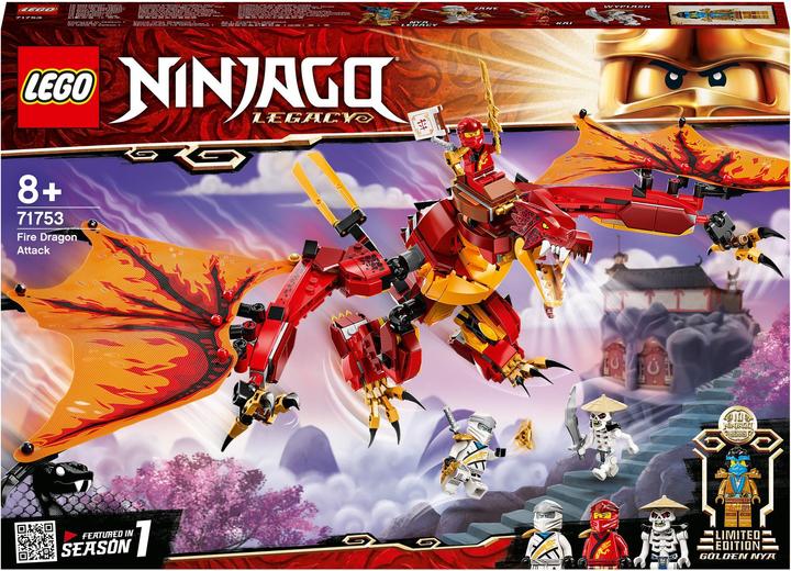 Immagine prodotto LEGO L'attacco del Dragone del fuoco (71753, LEGO Ninjago)