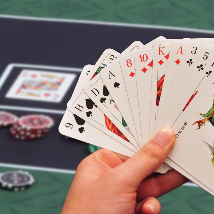 Actual product image Relaxdays Poker mat