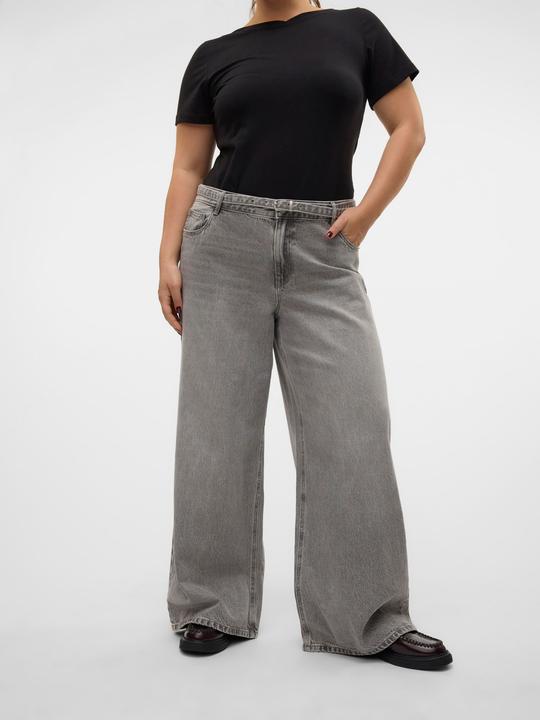 Image du produit Vero Moda VMCANNET Mittlere Taille Weiter Beinschnitt Jeans Weit geschnitten (44)