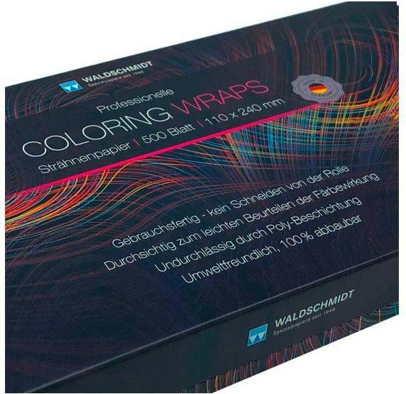Actual product image Comair Coloring Wraps streak paper long 110x2
