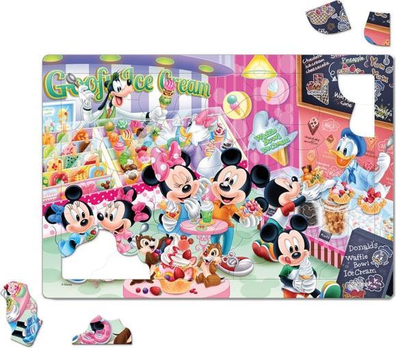 Immagine prodotto Disney Mickey & Friends - Puzzle per bambini "Trovalo nella gelateria!".