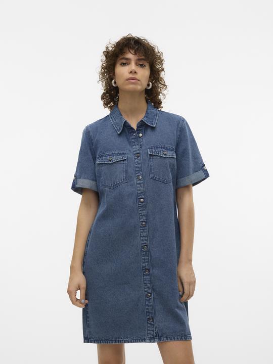 Produktbild Vero Moda VMJENNIE Kurzes Kleid Jeanskleid (M)