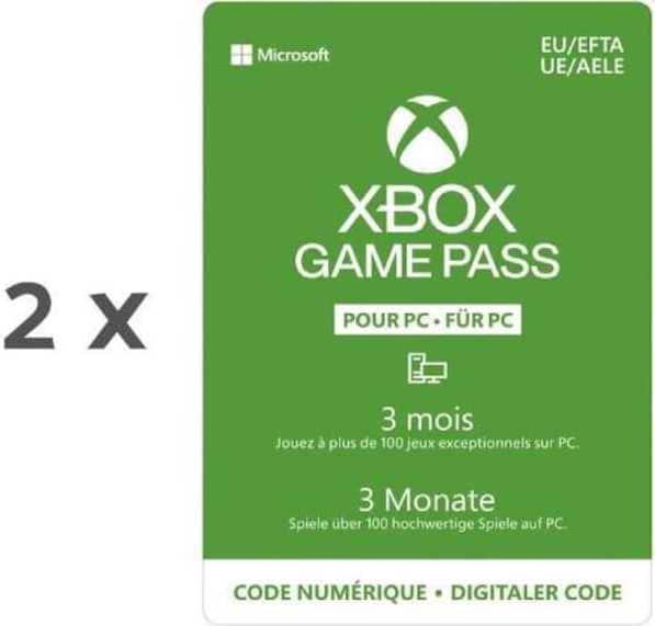 Produktbild Microsoft PC Game Pass 6 Monate (2 x 3 Monate)