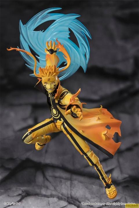 Immagine prodotto Bandai Naruto figurine S.H. Figuarts Naruto Uzumaki (Kurama Link Mode) - Courageous Strength That Binds - 1