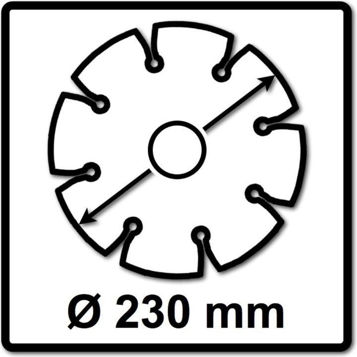 Image du produit Bosch Professional Zubehör Disque diamant PRO Multi Material, 230 x 22,23 mm