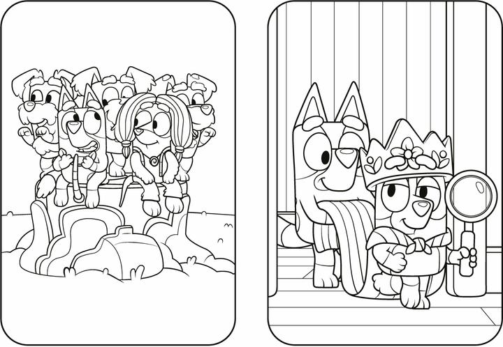 Image du produit BLUEY - Jeu et divertissement - Un livre de coloriage