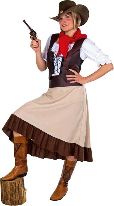 Actual product image Festartikel Müller Western girl ladies costume: cowgirl outfit (44, 46)