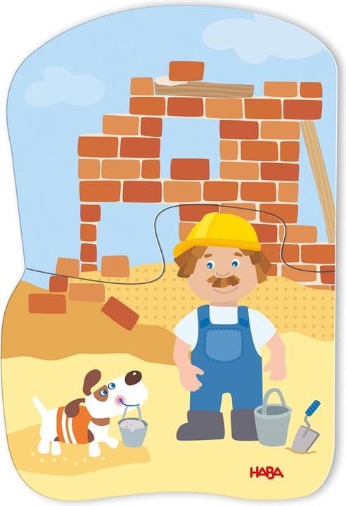 Actual product image Magni HABA 6 first building site puzzles (18 pieces)
