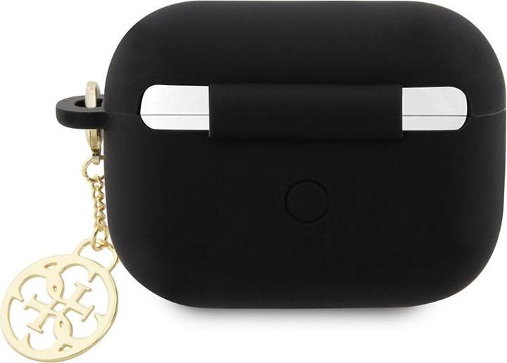 Image du produit Guess 4G Charms Silicone Case pour Apple Airpods Pro 2 - noir (Manchon pour casque d'écoute)