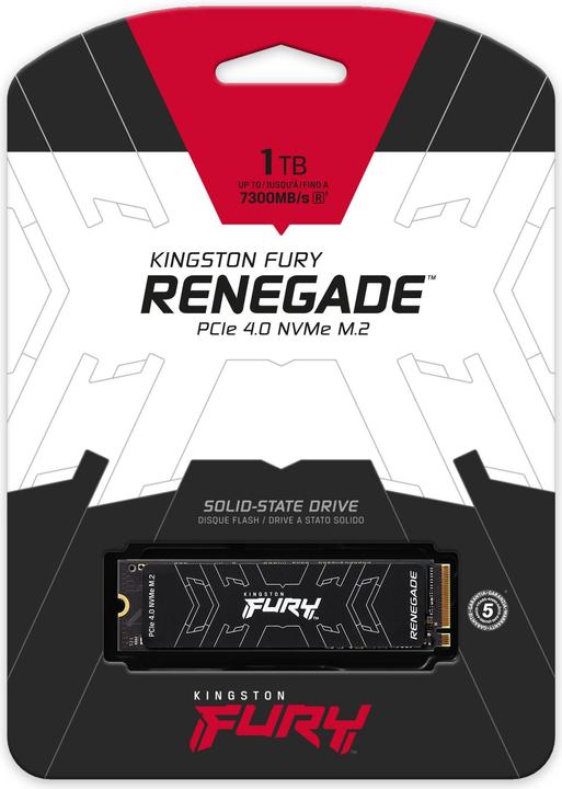 Image du produit Kingston FURY Renegade (1000 Go, M.2 2280)