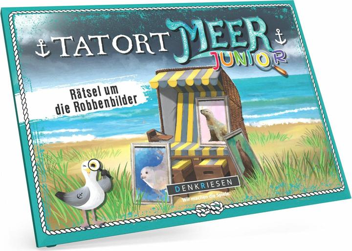 Produktbild Denkriesen Tatort Meer Junior | Rätsel um die Robbenbilder - Fall 1 (Deutsch)