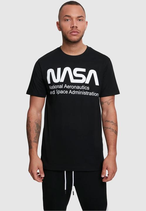 Immagine prodotto Mister Tee Maglietta Wormlogo della NASA (L)