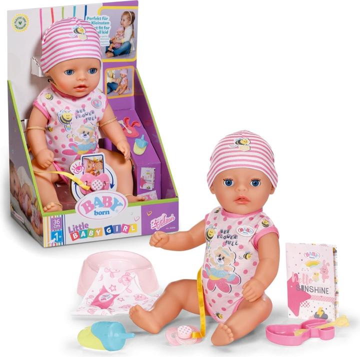 Actual product image Zapf Creation BABY born Little Girl